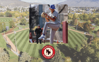 NorthPaws Sign Pitcher as Third Player from SJSU