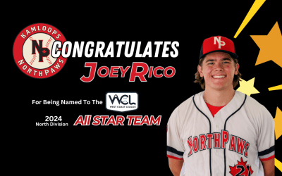 Northpaws Joey Rico Named To ALL STAR TEAM